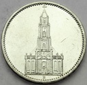 Niemcy 5 Marek Mark 1934 Wieża Kościół SREBRO