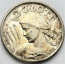 2 złote 1925 Kobieta i kłosy żniwiarka kropka (6)