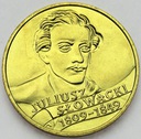 2 zł złote 1999 Juliusz Słowacki