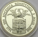 200000 zł złotych 1991 Konstytucja 3 Maja