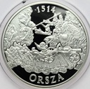 Wielkie Bitwy Polaków Orsza SREBRO Ag 925