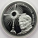 Jan Paweł II Eucharystia Miłości SREBRO
