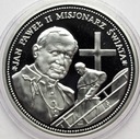 Jan Paweł II Misjonarz Świata SREBRO
