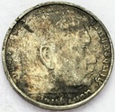 Niemcy 2 marki Niemcy 1939 Hindenburg SREBRO