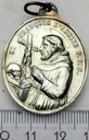 Medalion św Franciszek św Alojzy Gonzaga SREBRO