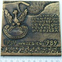 DUŻY Medal 1989 Obrońcom Wybrzeża 1939 Gdynia
