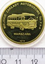 Medal Miejskie Zakłady Autobusowe 90 Lat