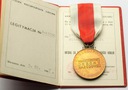 Medal Za Zasługi Dla Obronności Kraju BRĄZOWY