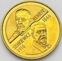 2 zł złote 1996 Henryk Sienkiewicz