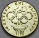 200 zł złotych 1976 XXI Olimpiada SREBRO