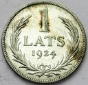 Łotwa 1 Łat Lats 1924