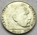 Niemcy 2 marki 1938 Hindenburg SREBRO