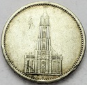 Niemcy 5 Marek Mark 1934 Wieża Kościół SREBRO