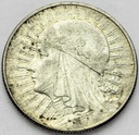5 zł złotych 1933 Głowa kobiety Polonia SREBRO