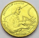2 zł złote 1999 Fryderyk Chopin Szopen