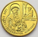 2 zł złote 1999 Jan Łaski Reformator Kościoła