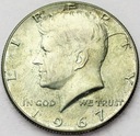 USA 1/2 Dolara Half Dollar 1967 Kennedy