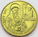 2 zł złote 1999 Jan Łaski Reformator Kościoła