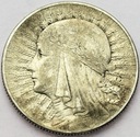 5 zł złotych 1934 Głowa kobiety Polonia SREBRO