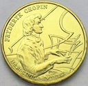 2 zł złote 1999 Fryderyk Chopin Szopen