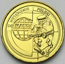 2 zł złote 1999 Wstąpienie do NATO