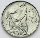 5 zł pięć złotych z Rybakiem 1973 Rybak