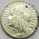 10 zł złotych 1932 Głowa kobiety Polonia SREBRO