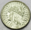 2 zł złote 1933 Głowa kobiety, Polonia SREBRO
