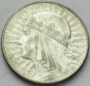 10 zł złotych 1932 Głowa kobiety Polonia SREBRO