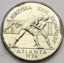 2 zł złote 1995 Atlanta Zapasy Igrzyska