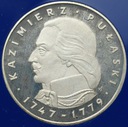 100 zł złotych 1976 Kazimierz Pułaski SREBRO