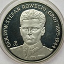 200000 zł złotych 1990 Stefan Rowecki Grot