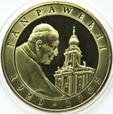 10 zł złotych 2005 Jan Paweł II SREBRO AU