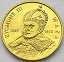 2 zł złote 1998 Zygmunt III Waza