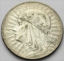 5 zł złotych 1932 Głowa kobiety Polonia SREBRO