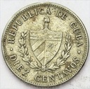 Kuba, 10 Centavos 1948, Ag