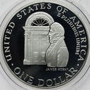 USA 1 Dolar 1992 Biały Dom SREBRO