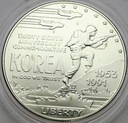 USA 1 Dolar 1991 Korea SREBRO