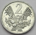 2 zł, dwa złote 1974 Jagody, Jagódki