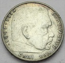 Niemcy 2 marki 1939 Hindenburg SREBRO