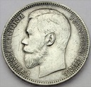 Rosja 1 rubel 1897 AG Mikołaj II SREBRO
