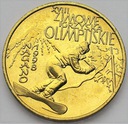 2 zł złote 1998 Nagano Zimowe Igrzyska Olimpijskie