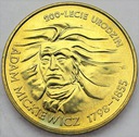2 zł złote 1998 Adam Mickiewicz (1)