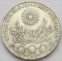 Niemcy 10 marek 1972 Monachium znicz SREBRO