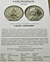 2 zł złote 1925 Kobieta i kłosy żniwiarka kropka