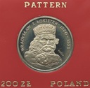Próba MN 200 zł złotych 1986 Władysław I Łokietek