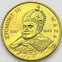 2 zł złote 1998 Zygmunt III Waza