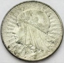 5 zł złotych 1933 Głowa kobiety Polonia SREBRO