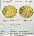 Double Leopard 1344 SREBRO 999 plat.AU