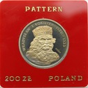 Próba MN 200 zł złotych 1986 Władysław I Łokietek